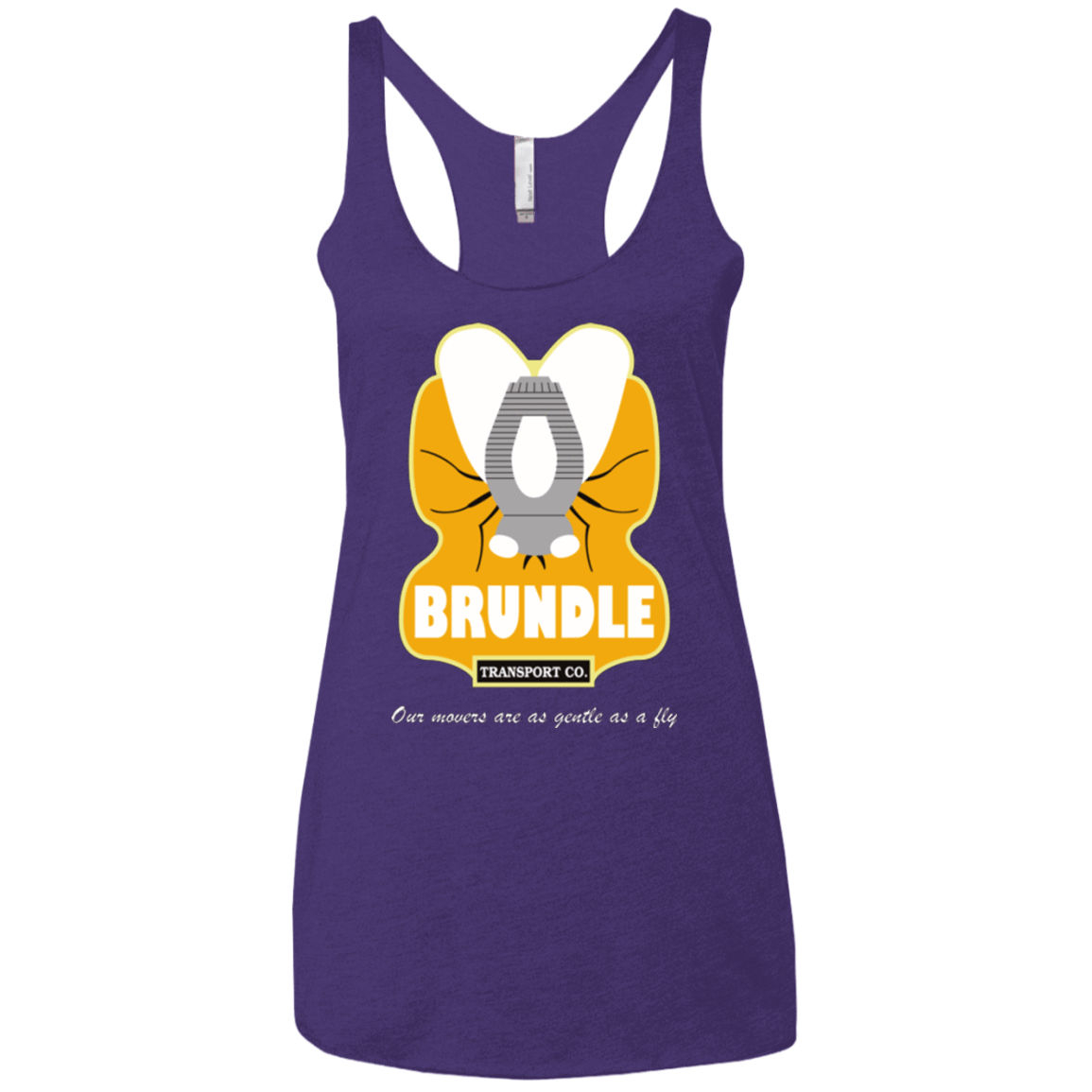 T-Shirts Purple / X-Small Brundle Transportation Women's Triblend Racerback Tank