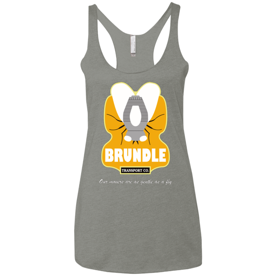 T-Shirts Venetian Grey / X-Small Brundle Transportation Women's Triblend Racerback Tank
