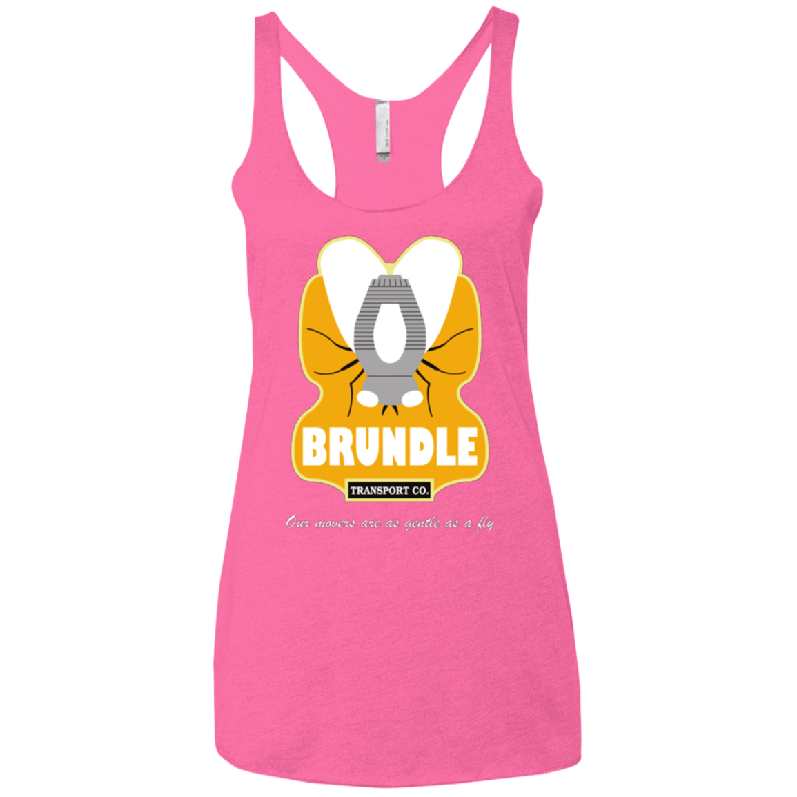 T-Shirts Vintage Pink / X-Small Brundle Transportation Women's Triblend Racerback Tank