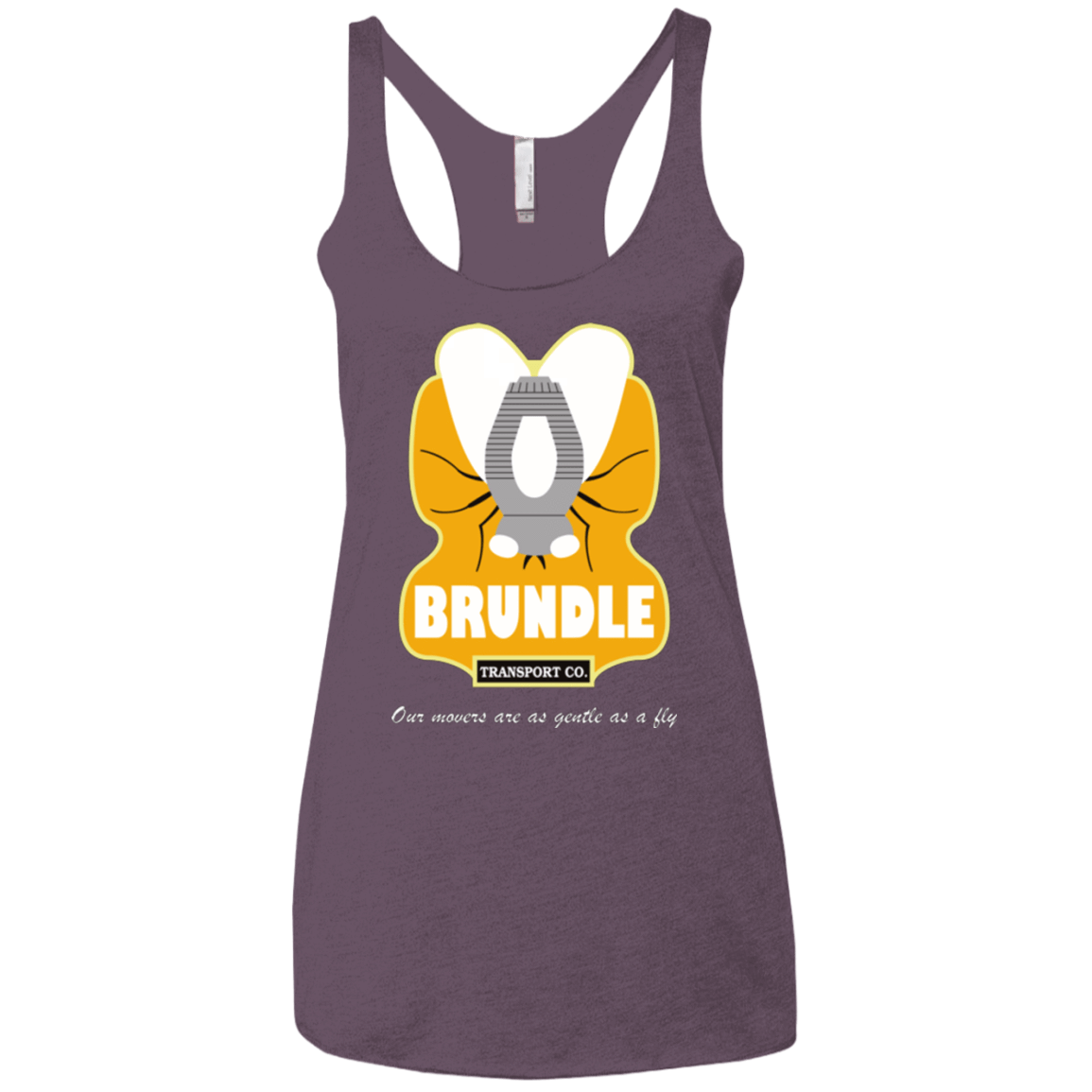T-Shirts Vintage Purple / X-Small Brundle Transportation Women's Triblend Racerback Tank