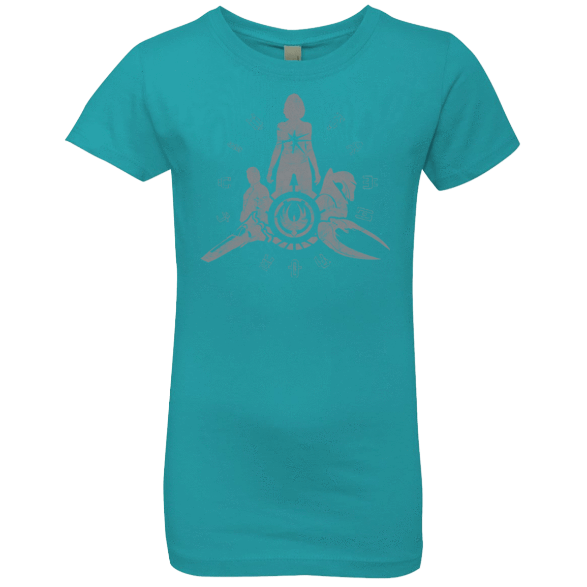 T-Shirts Tahiti Blue / YXS BSG Girls Premium T-Shirt