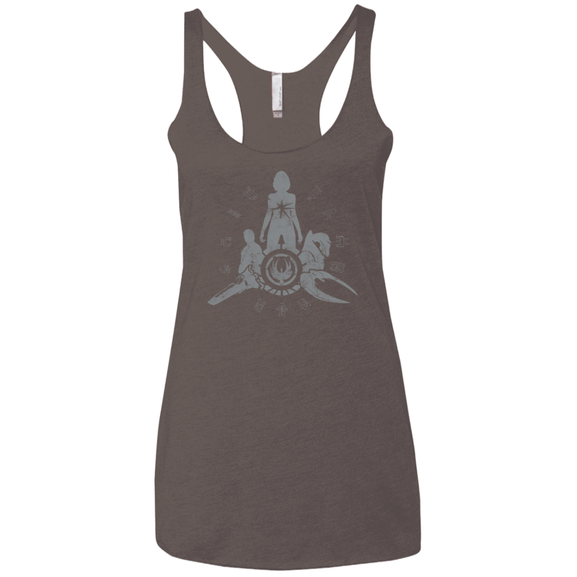T-Shirts Macchiato / X-Small BSG Women's Triblend Racerback Tank