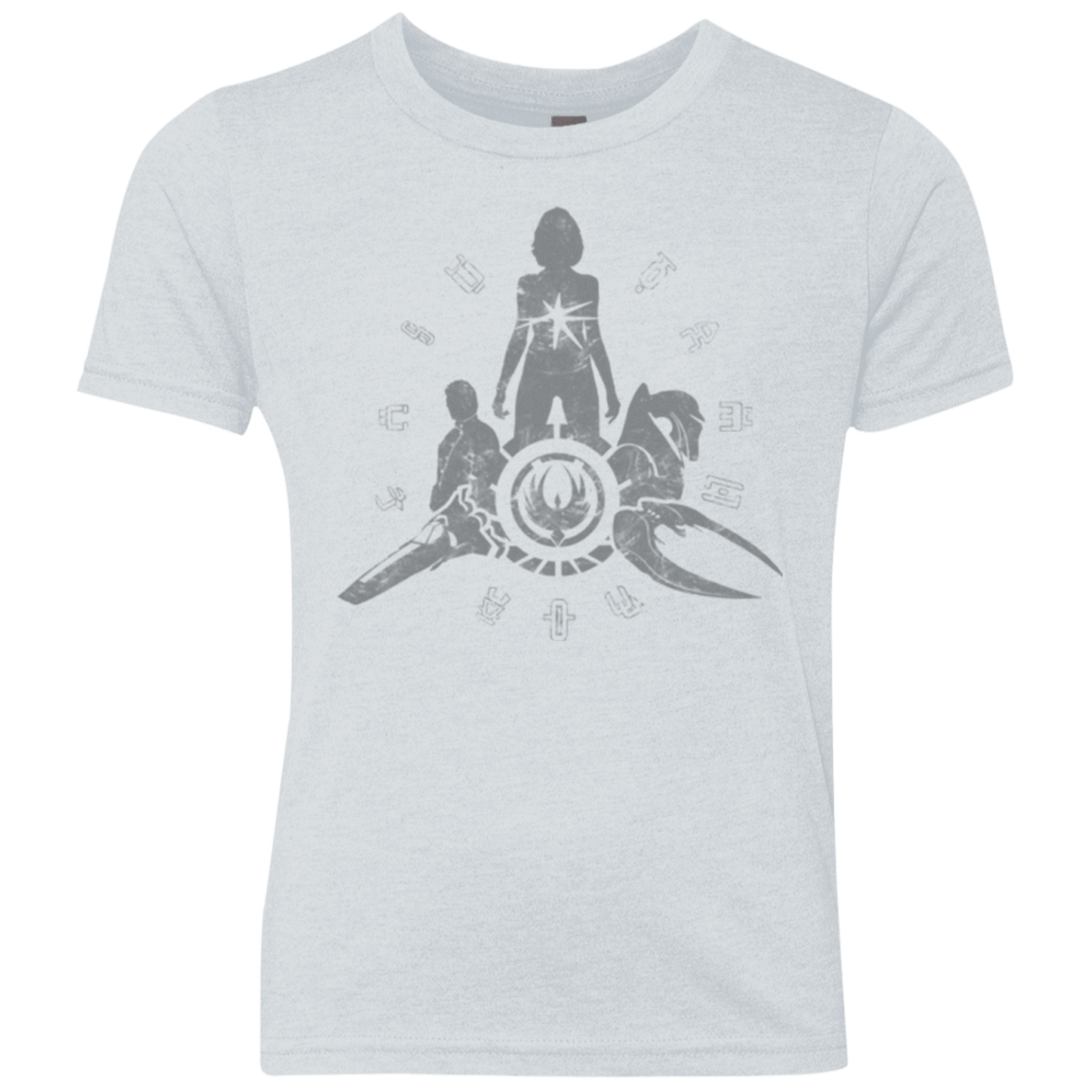 T-Shirts Heather White / YXS BSG Youth Triblend T-Shirt