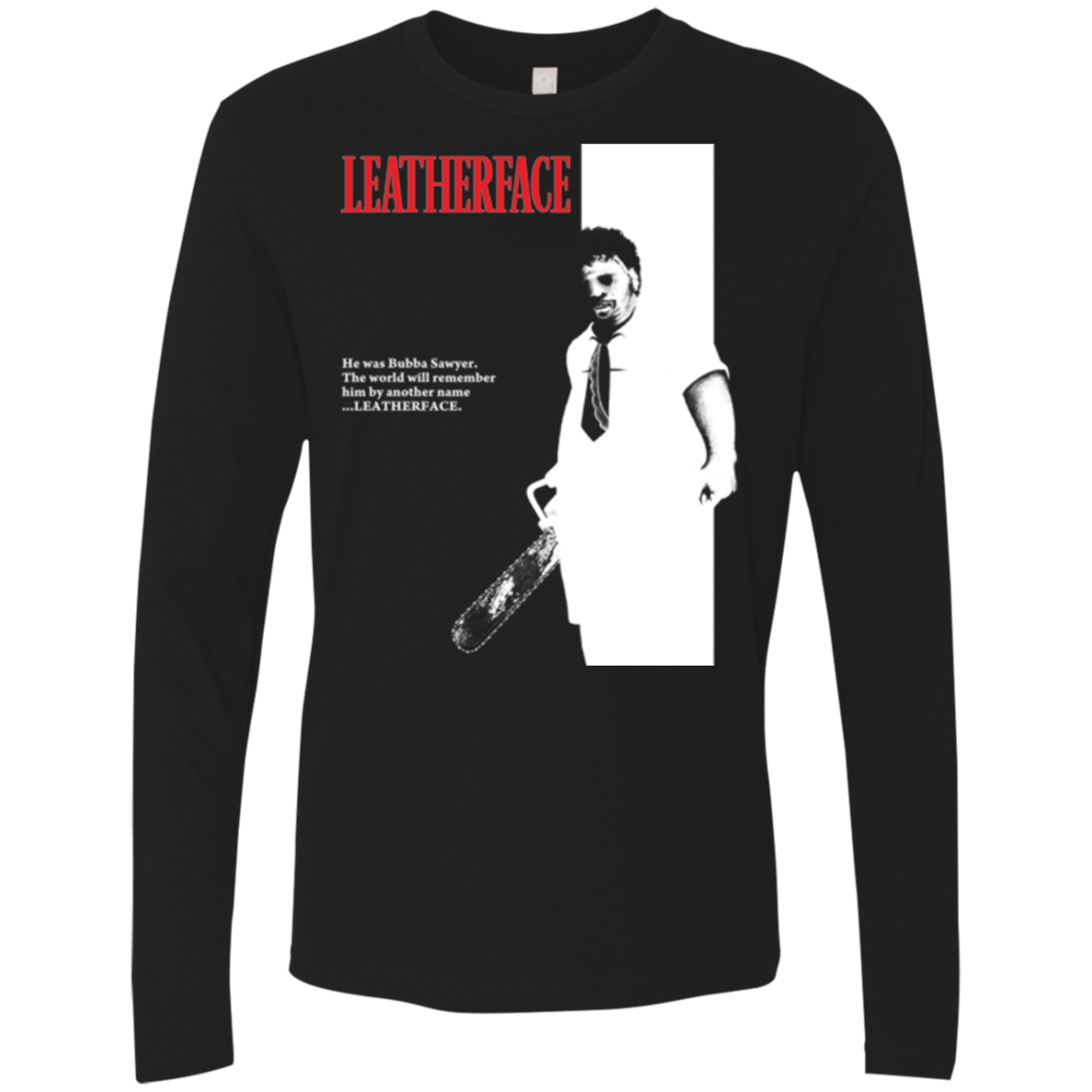 T-Shirts Black / Small Bubba Men's Premium Long Sleeve