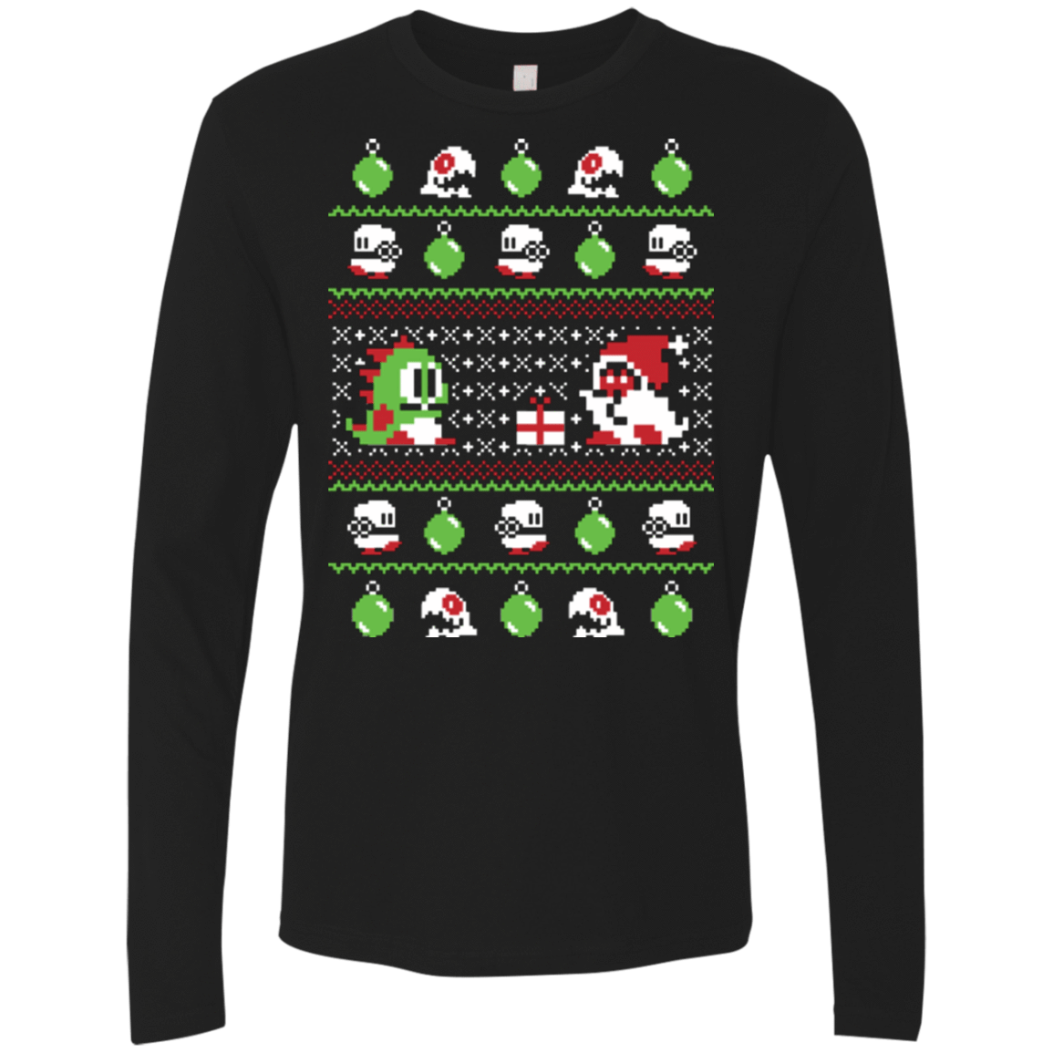 T-Shirts Black / Small Bubble Bauble Men's Premium Long Sleeve