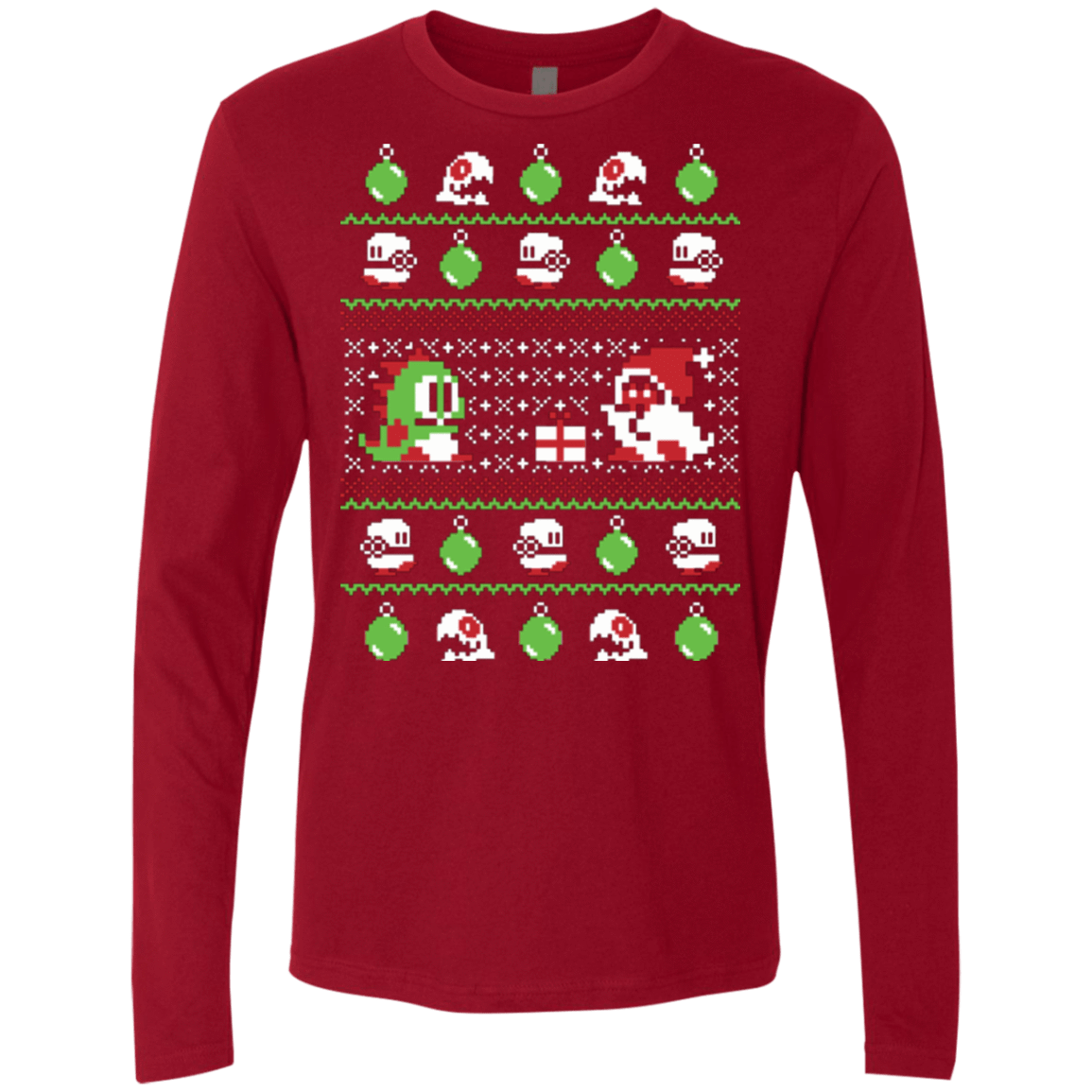 T-Shirts Cardinal / Small Bubble Bauble Men's Premium Long Sleeve