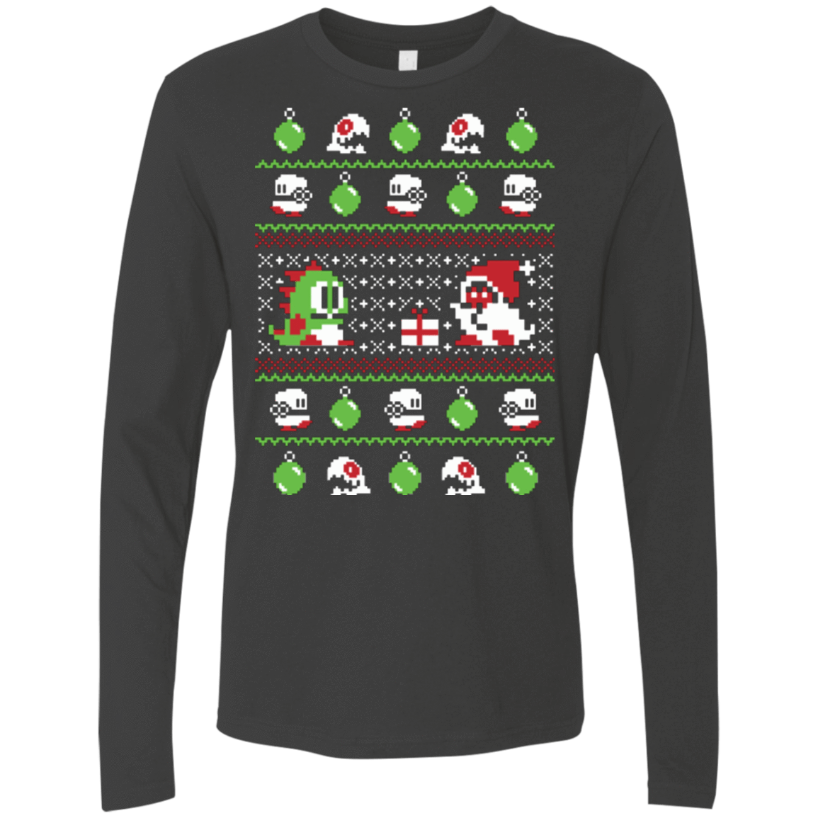 T-Shirts Heavy Metal / Small Bubble Bauble Men's Premium Long Sleeve