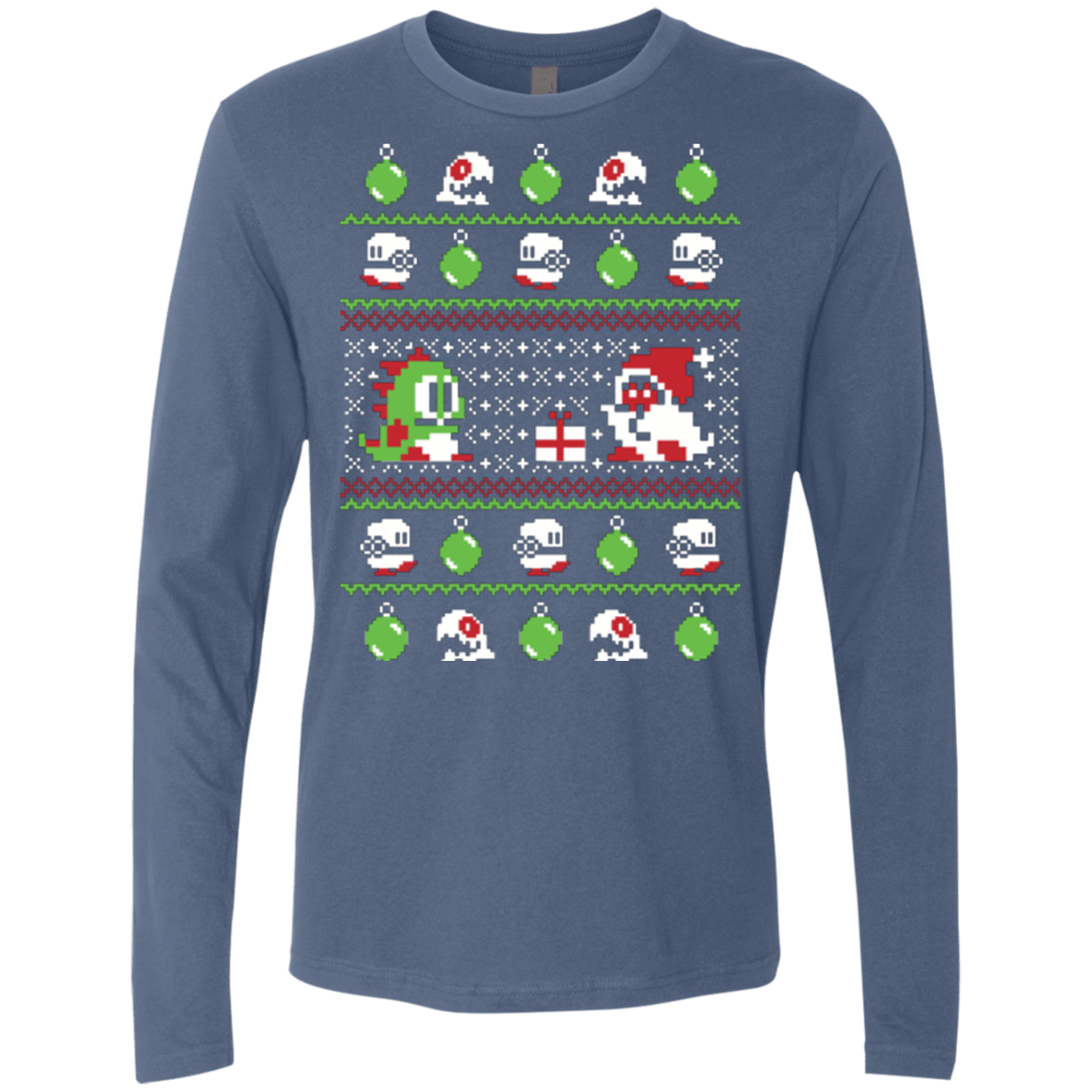 T-Shirts Indigo / Small Bubble Bauble Men's Premium Long Sleeve