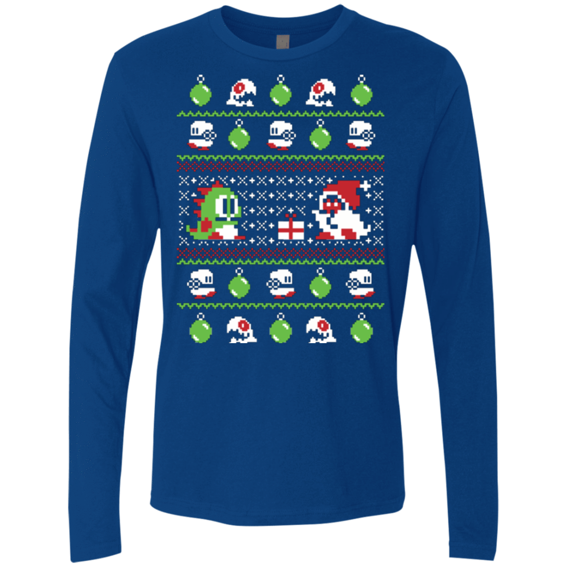 T-Shirts Royal / Small Bubble Bauble Men's Premium Long Sleeve