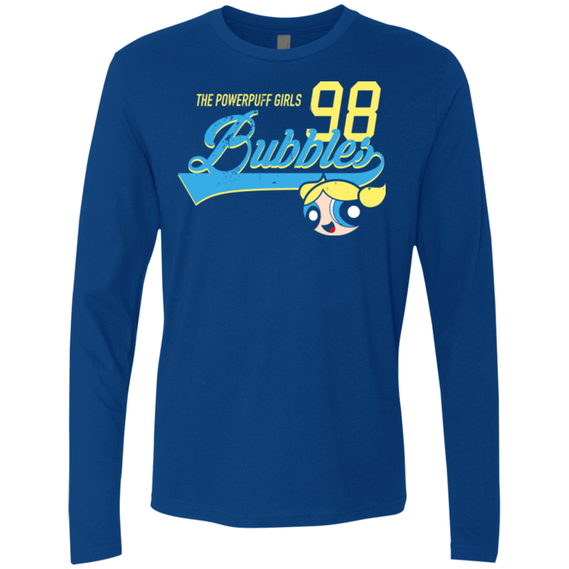 T-Shirts Royal / Small Bubbles Men's Premium Long Sleeve