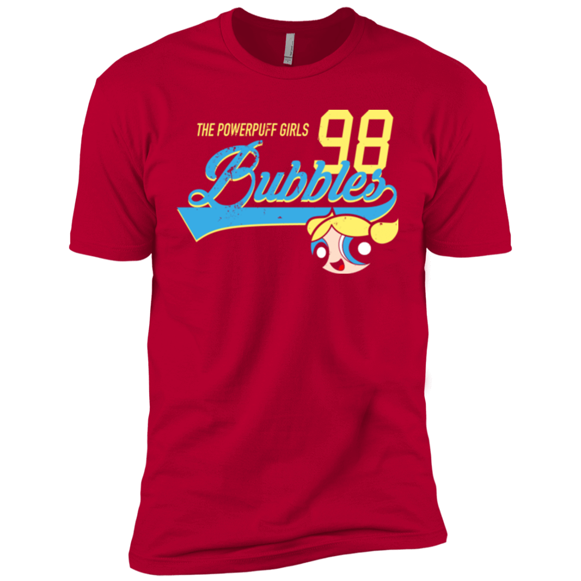 T-Shirts Red / X-Small Bubbles Men's Premium T-Shirt