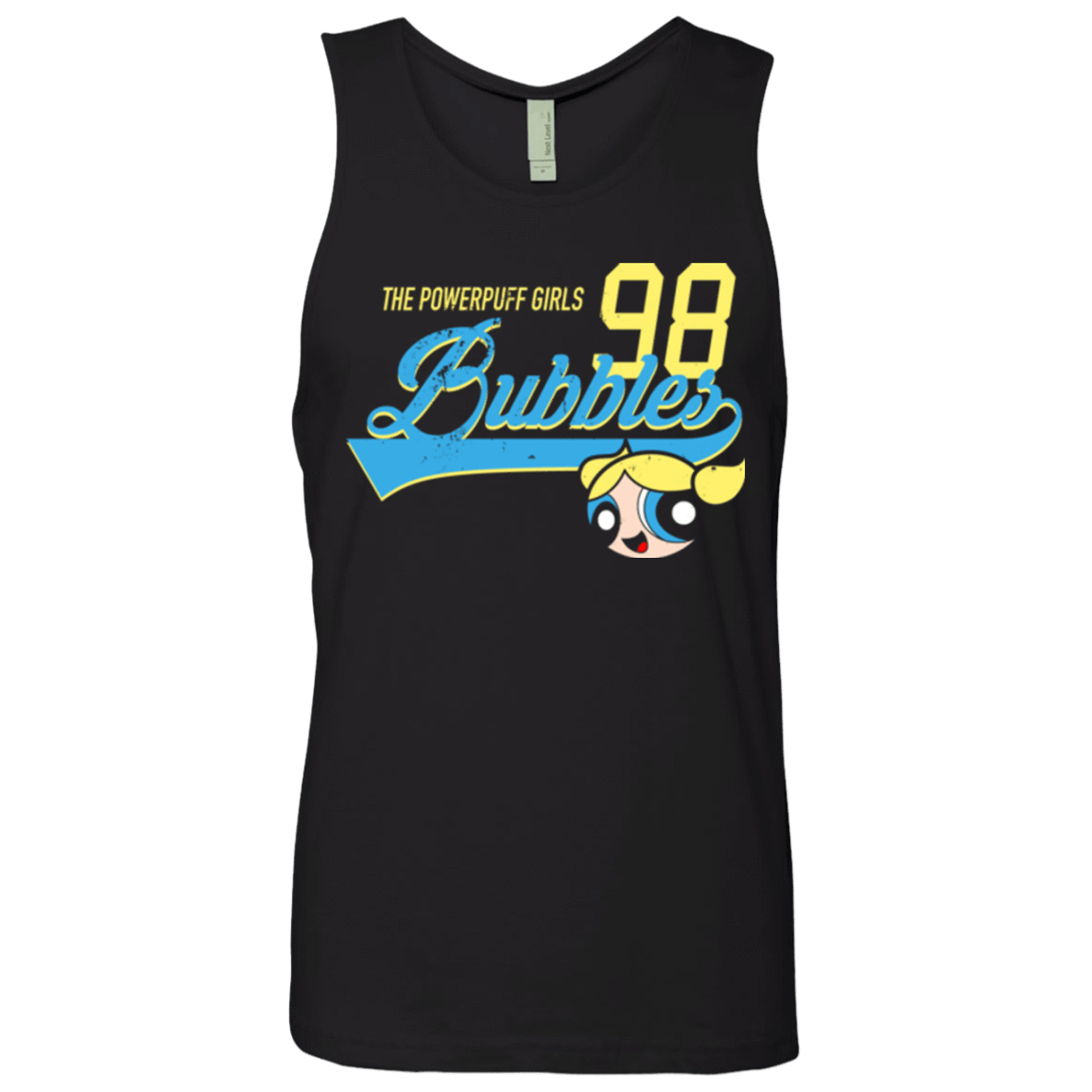 T-Shirts Black / Small Bubbles Men's Premium Tank Top