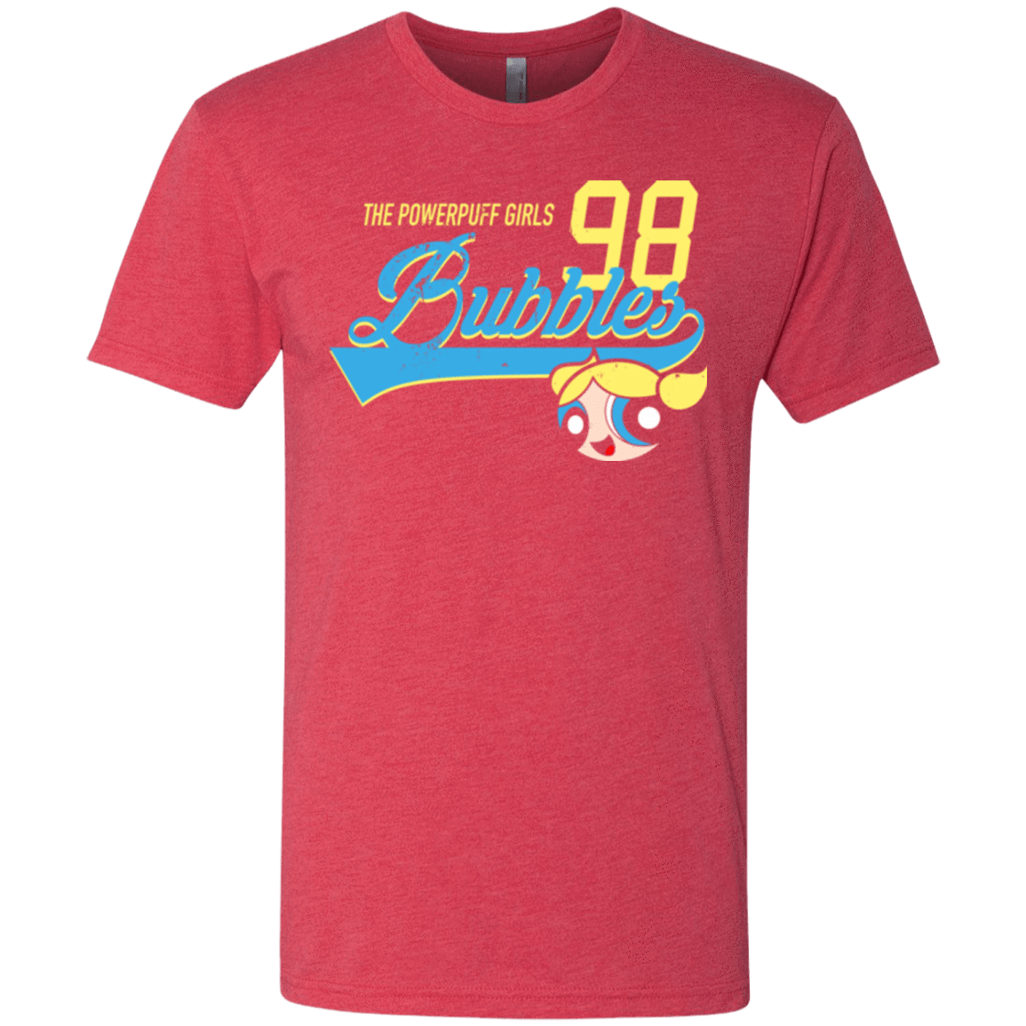 T-Shirts Vintage Red / Small Bubbles Men's Triblend T-Shirt