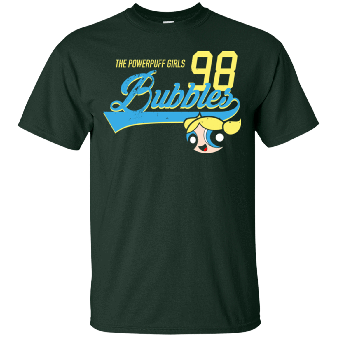 T-Shirts Forest Green / Small Bubbles T-Shirt