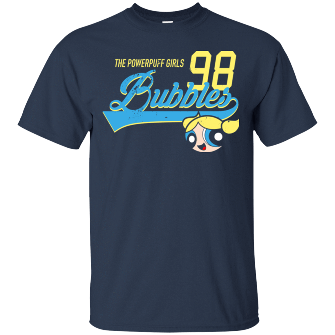 T-Shirts Navy / Small Bubbles T-Shirt