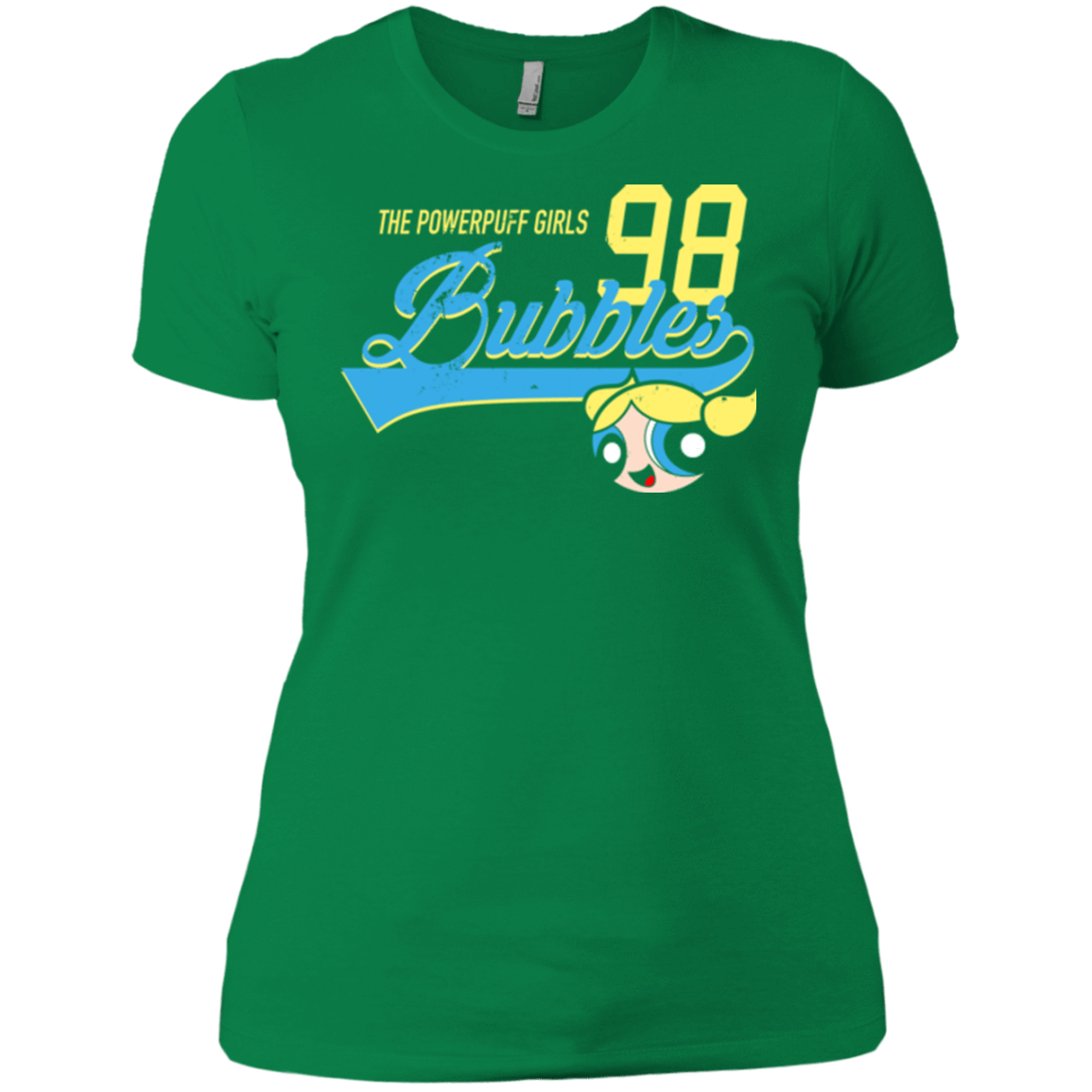 T-Shirts Kelly Green / X-Small Bubbles Women's Premium T-Shirt