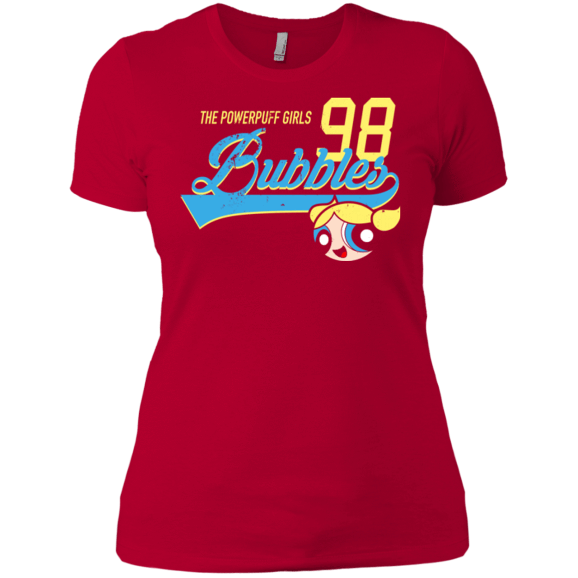 T-Shirts Red / X-Small Bubbles Women's Premium T-Shirt