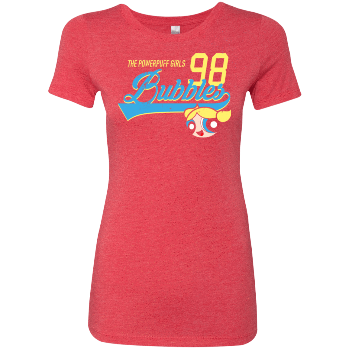T-Shirts Vintage Red / Small Bubbles Women's Triblend T-Shirt