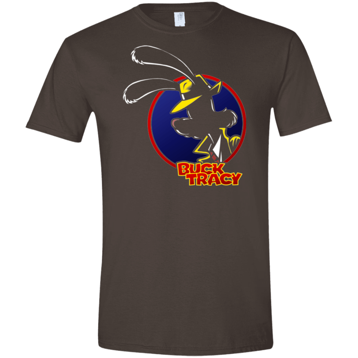 T-Shirts Dark Chocolate / S Buck Tracy Men's Semi-Fitted Softstyle