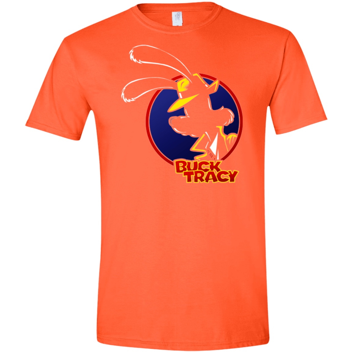 T-Shirts Orange / S Buck Tracy Men's Semi-Fitted Softstyle