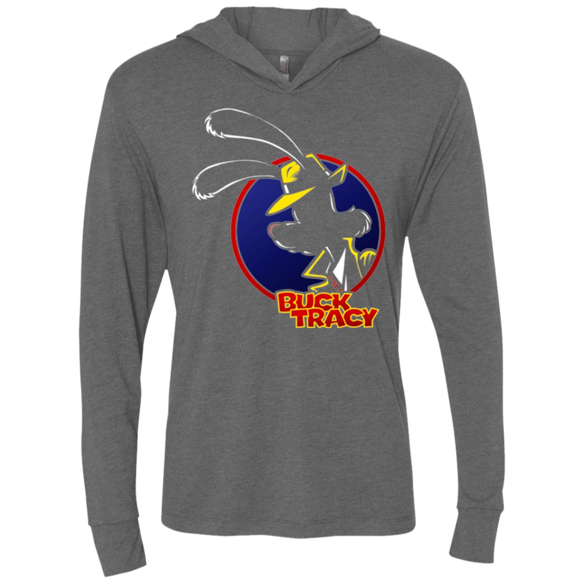 T-Shirts Premium Heather / X-Small Buck Tracy Triblend Long Sleeve Hoodie Tee