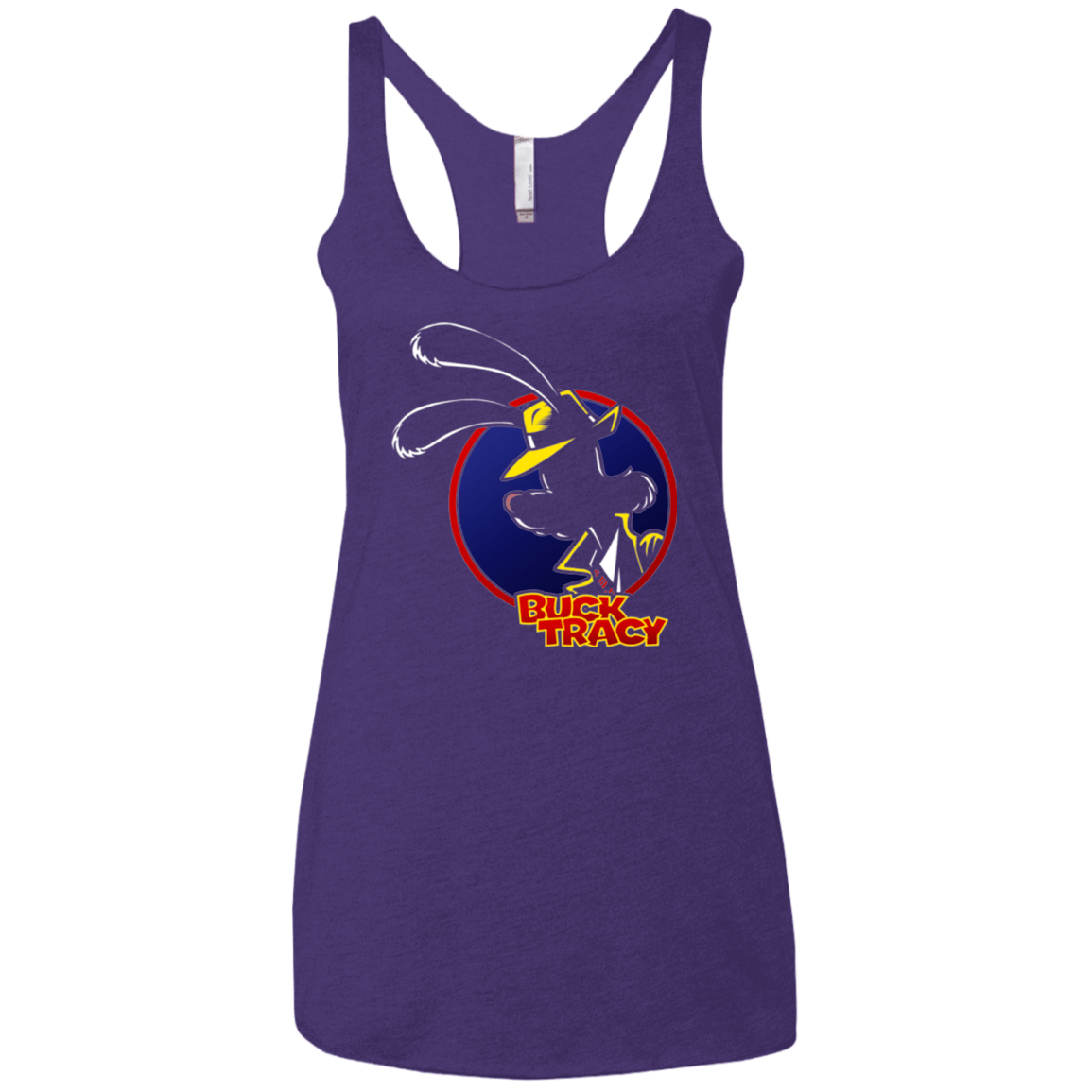 T-Shirts Purple Rush / X-Small Buck Tracy Women's Triblend Racerback Tank