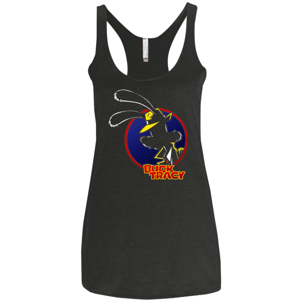 T-Shirts Vintage Black / X-Small Buck Tracy Women's Triblend Racerback Tank