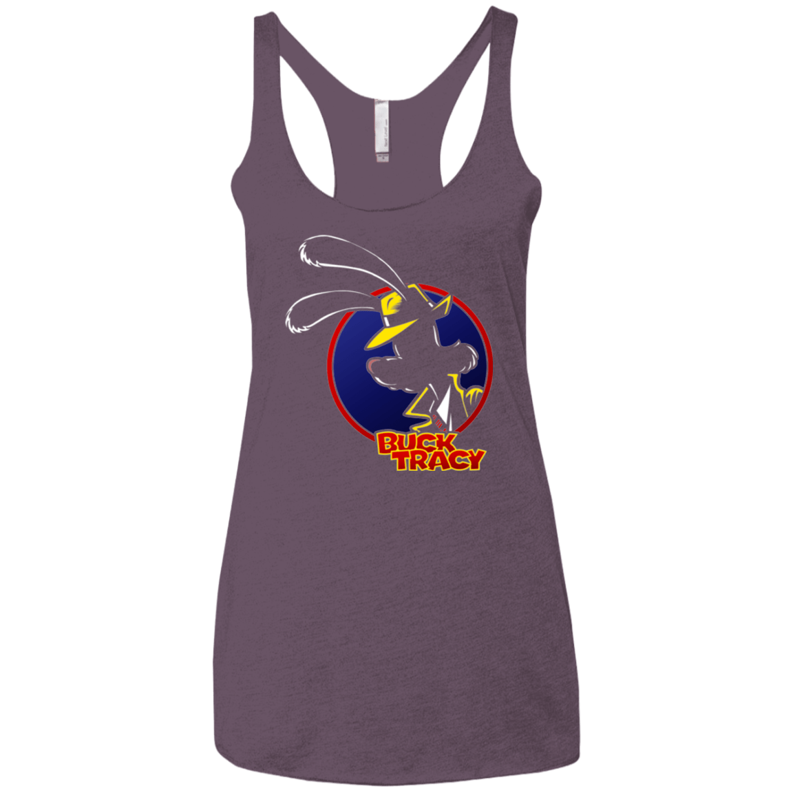 T-Shirts Vintage Purple / X-Small Buck Tracy Women's Triblend Racerback Tank