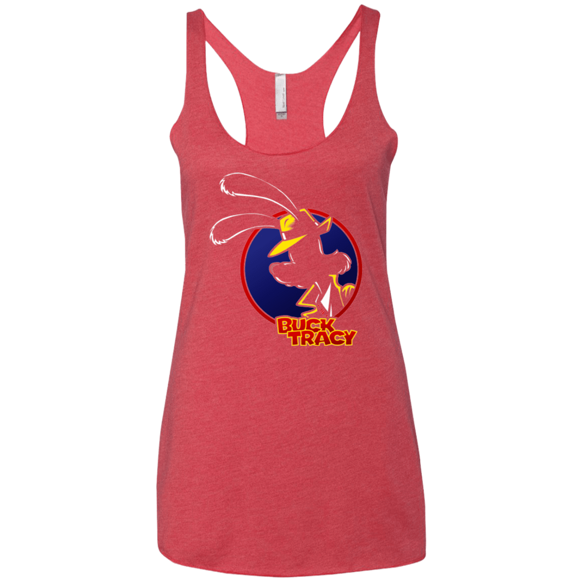 T-Shirts Vintage Red / X-Small Buck Tracy Women's Triblend Racerback Tank