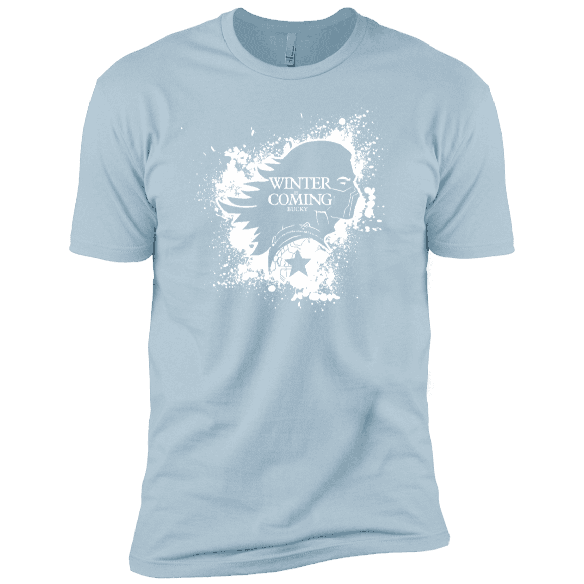 T-Shirts Light Blue / YXS Bucky Black Boys Premium T-Shirt
