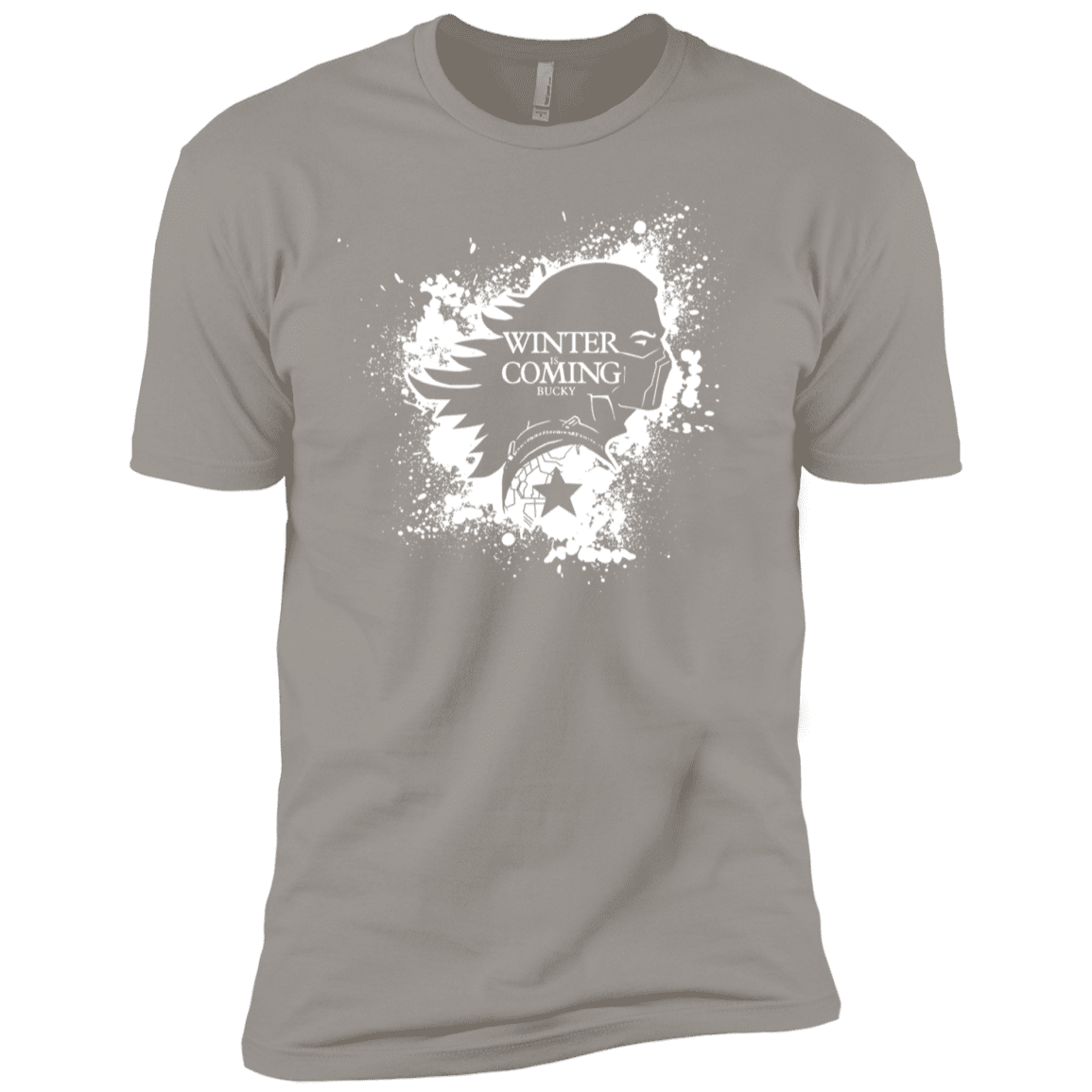 T-Shirts Light Grey / YXS Bucky Black Boys Premium T-Shirt