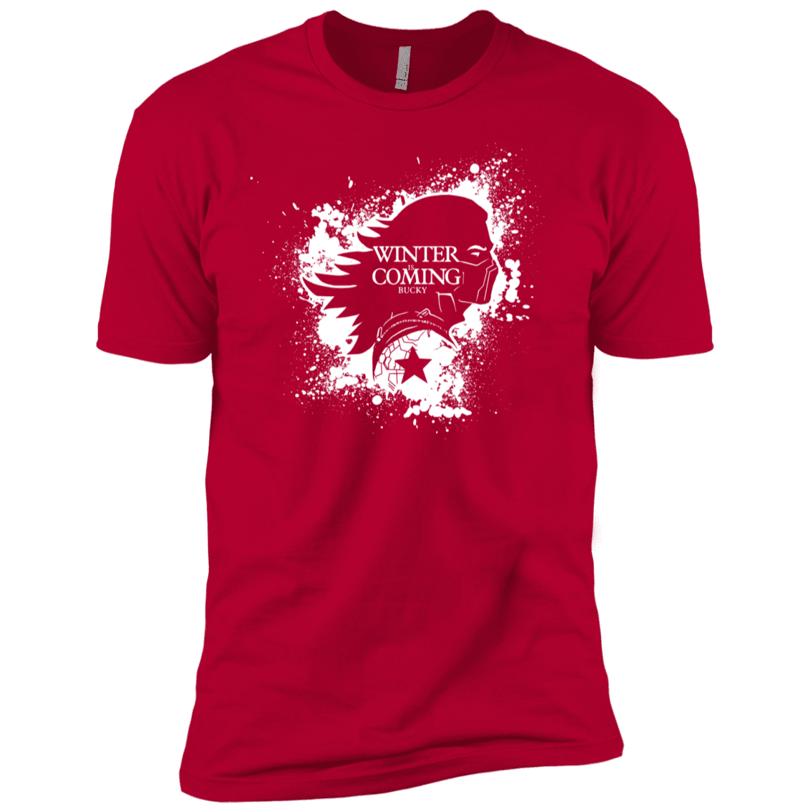 T-Shirts Red / YXS Bucky Black Boys Premium T-Shirt