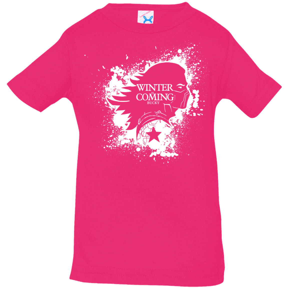 T-Shirts Hot Pink / 6 Months Bucky Black Infant Premium T-Shirt
