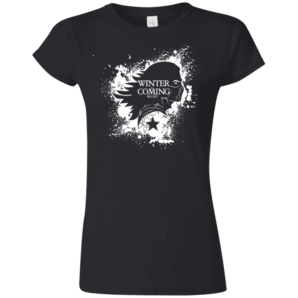 T-Shirts Black / S Bucky Black Junior Slimmer-Fit T-Shirt