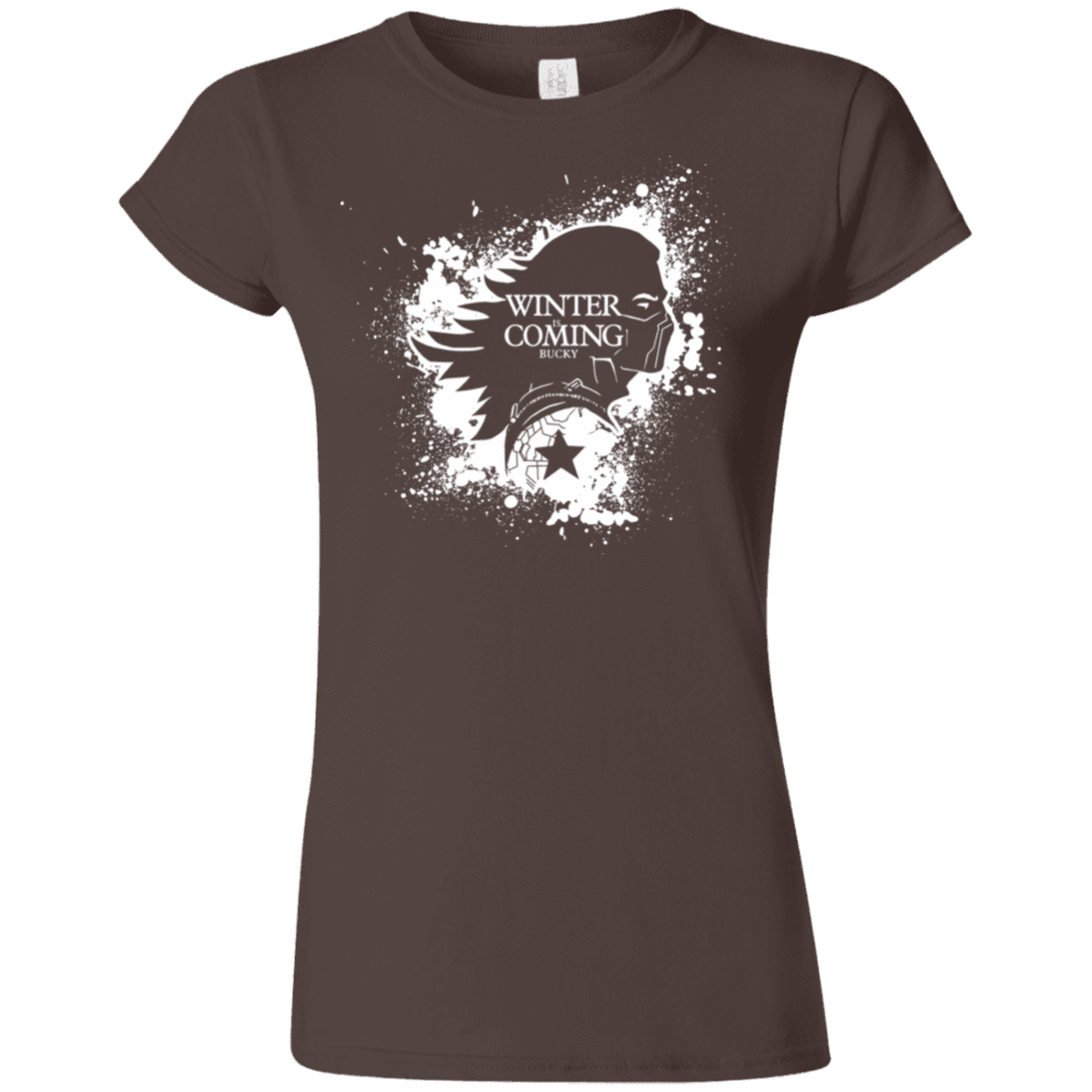 T-Shirts Dark Chocolate / S Bucky Black Junior Slimmer-Fit T-Shirt