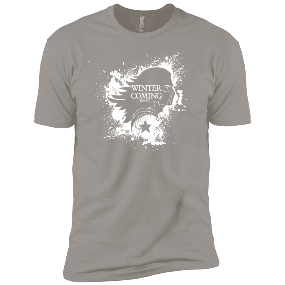 T-Shirts Light Grey / X-Small Bucky Black Men's Premium T-Shirt