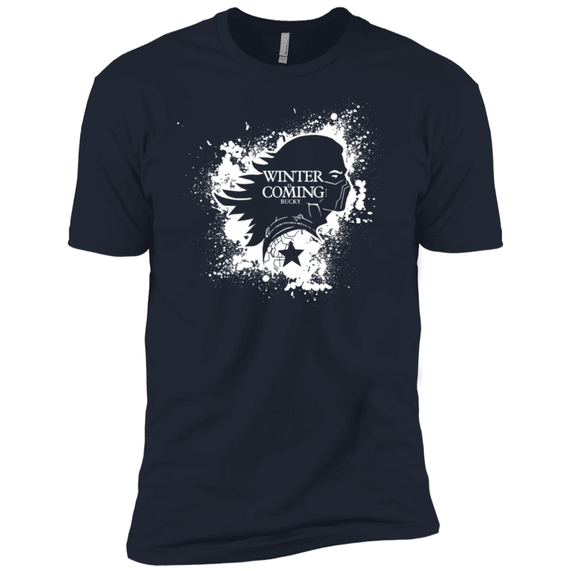 T-Shirts Midnight Navy / X-Small Bucky Black Men's Premium T-Shirt