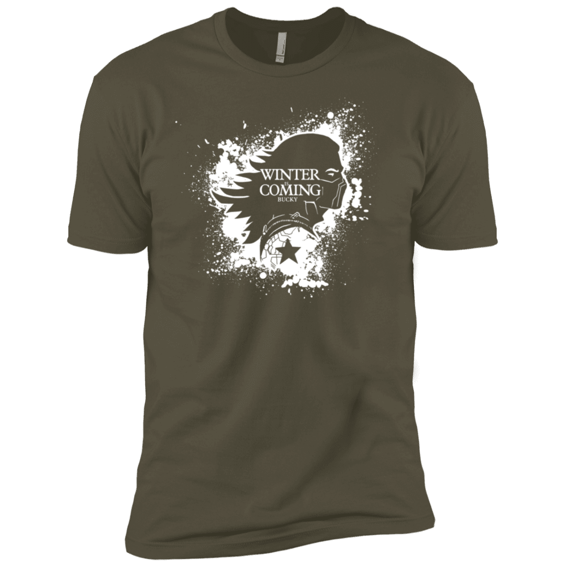 T-Shirts Military Green / X-Small Bucky Black Men's Premium T-Shirt