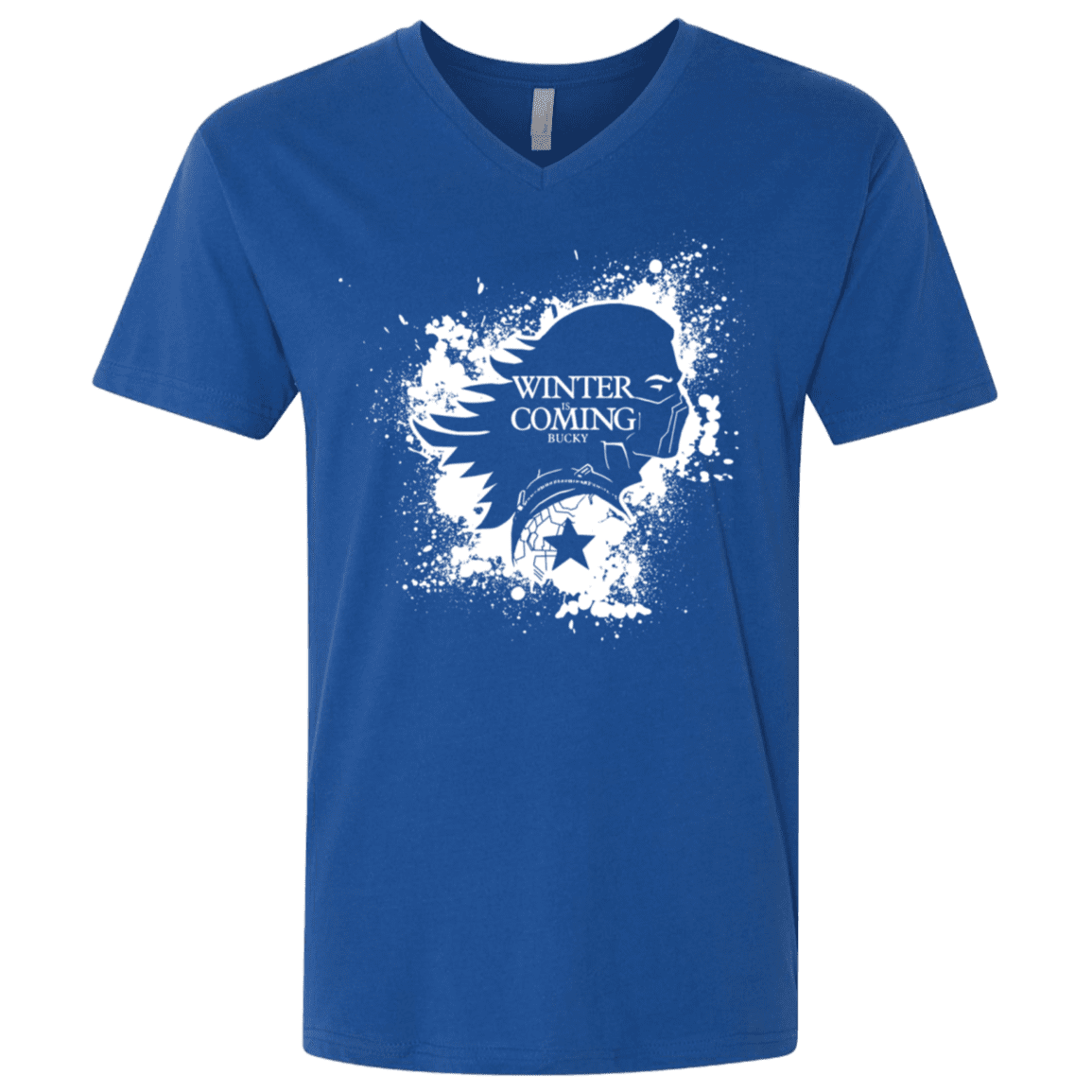 T-Shirts Royal / X-Small Bucky Black Men's Premium V-Neck