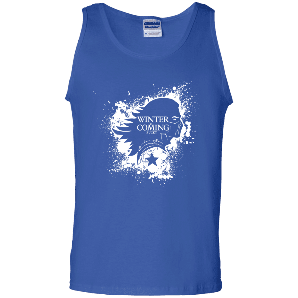 T-Shirts Royal / S Bucky Black Men's Tank Top