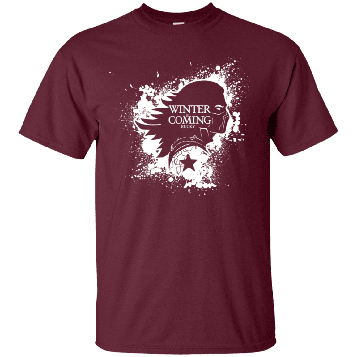 T-Shirts Maroon / S Bucky Black T-Shirt