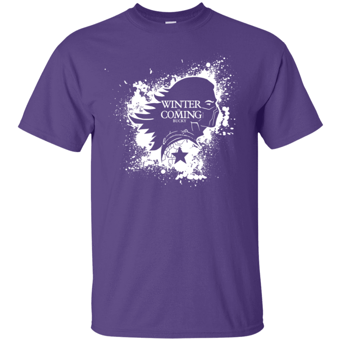 T-Shirts Purple / S Bucky Black T-Shirt