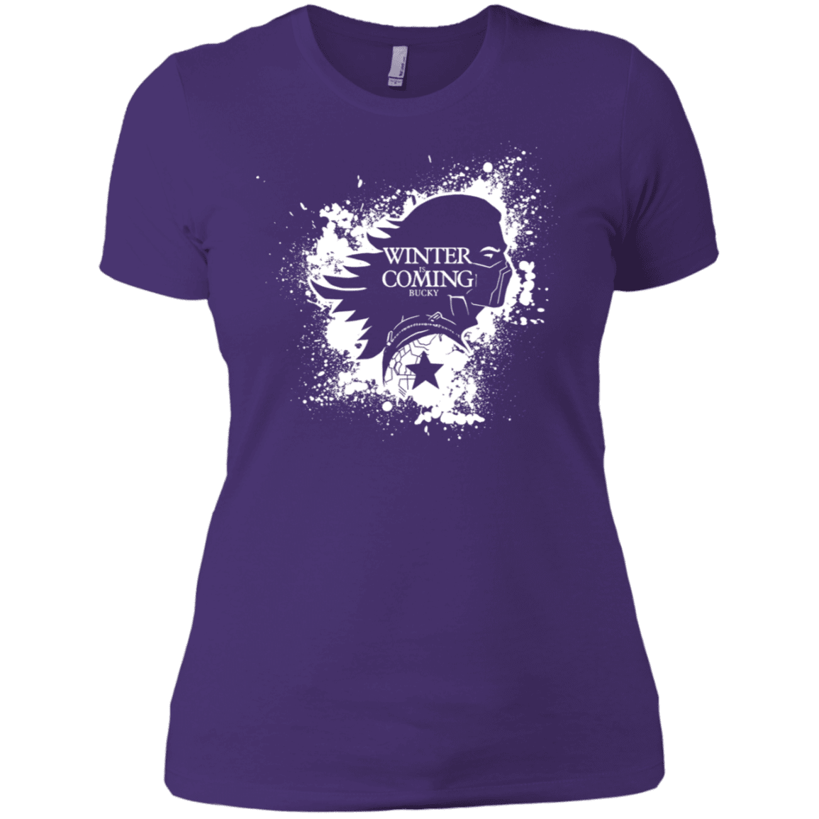 T-Shirts Purple Rush/ / X-Small Bucky Black Women's Premium T-Shirt