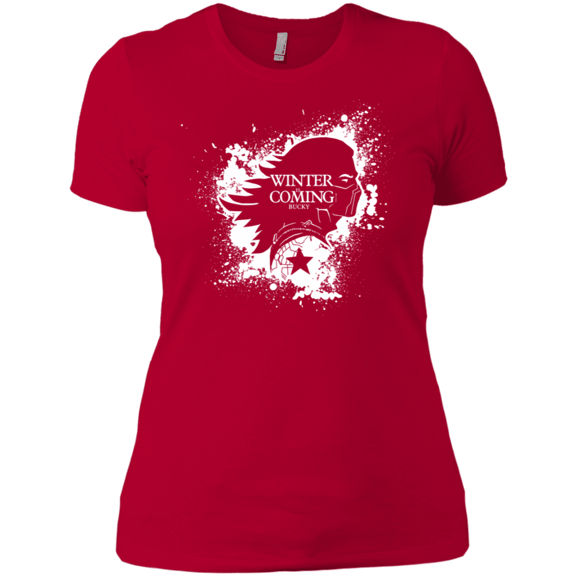 T-Shirts Red / X-Small Bucky Black Women's Premium T-Shirt