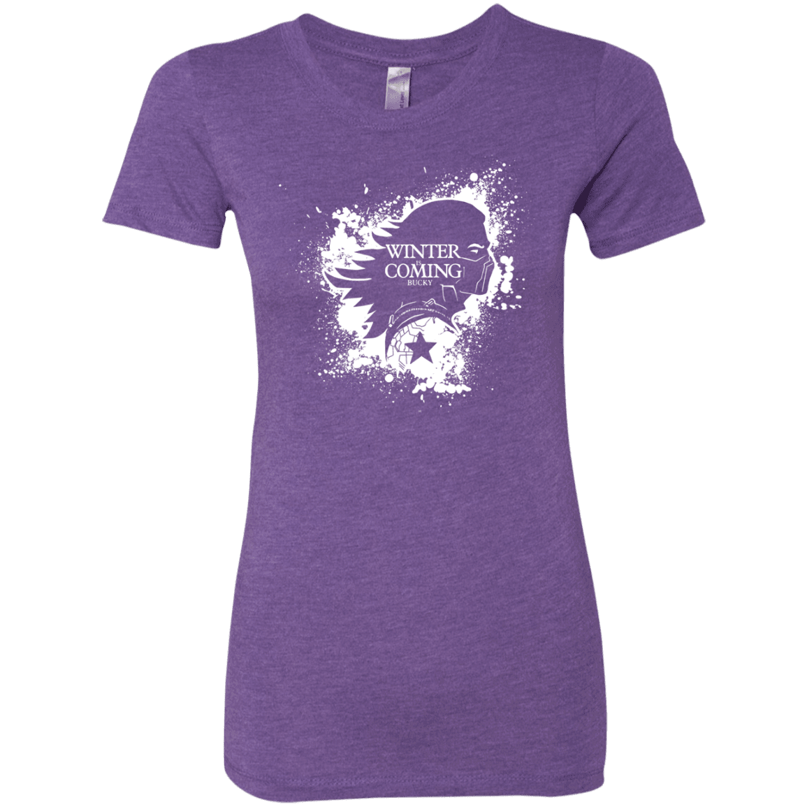T-Shirts Purple Rush / S Bucky Black Women's Triblend T-Shirt