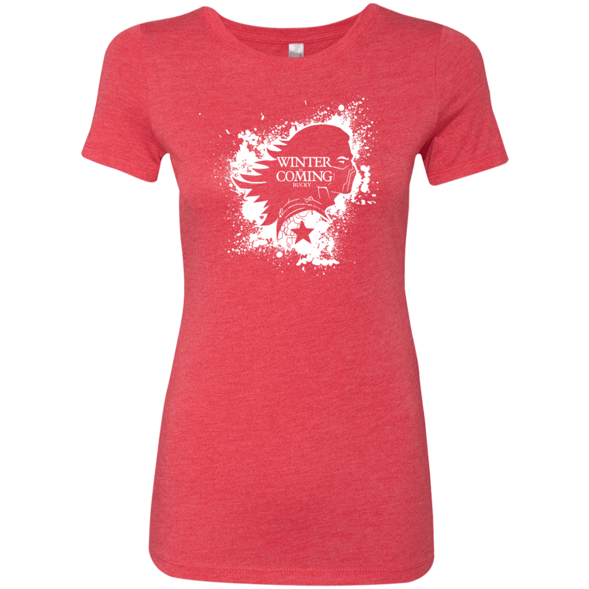T-Shirts Vintage Red / S Bucky Black Women's Triblend T-Shirt