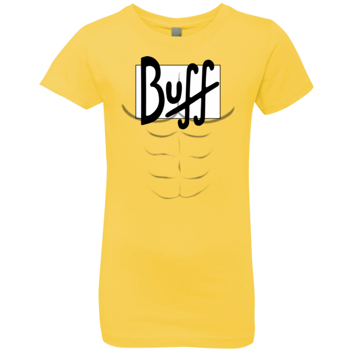 T-Shirts Vibrant Yellow / YXS Buff Girls Premium T-Shirt