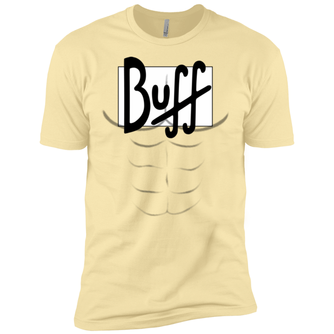T-Shirts Banana Cream / X-Small Buff Men's Premium T-Shirt