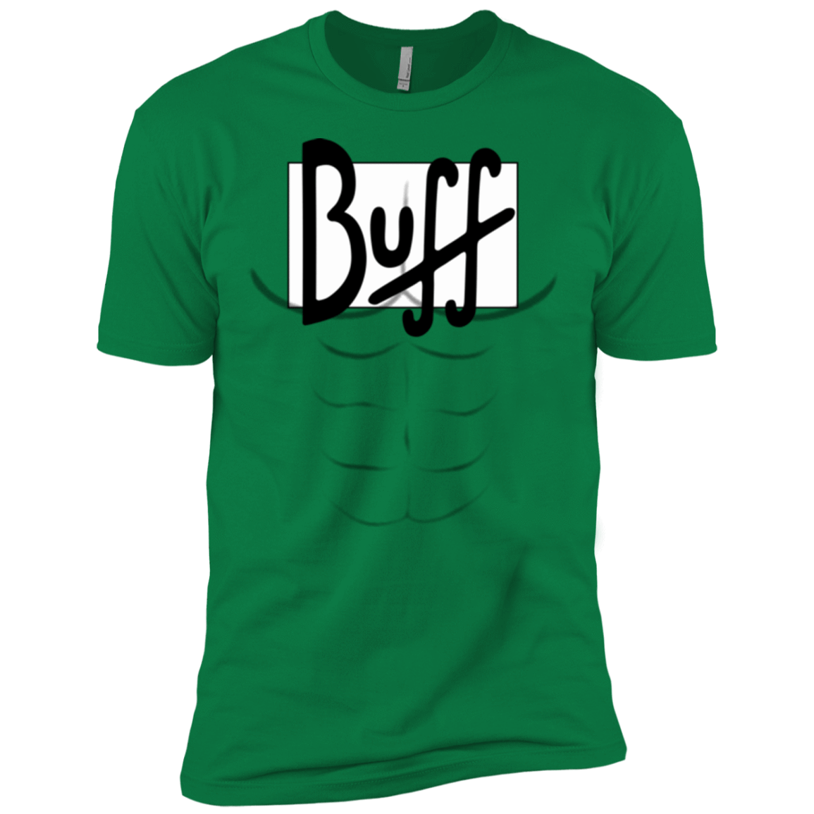 T-Shirts Kelly Green / X-Small Buff Men's Premium T-Shirt