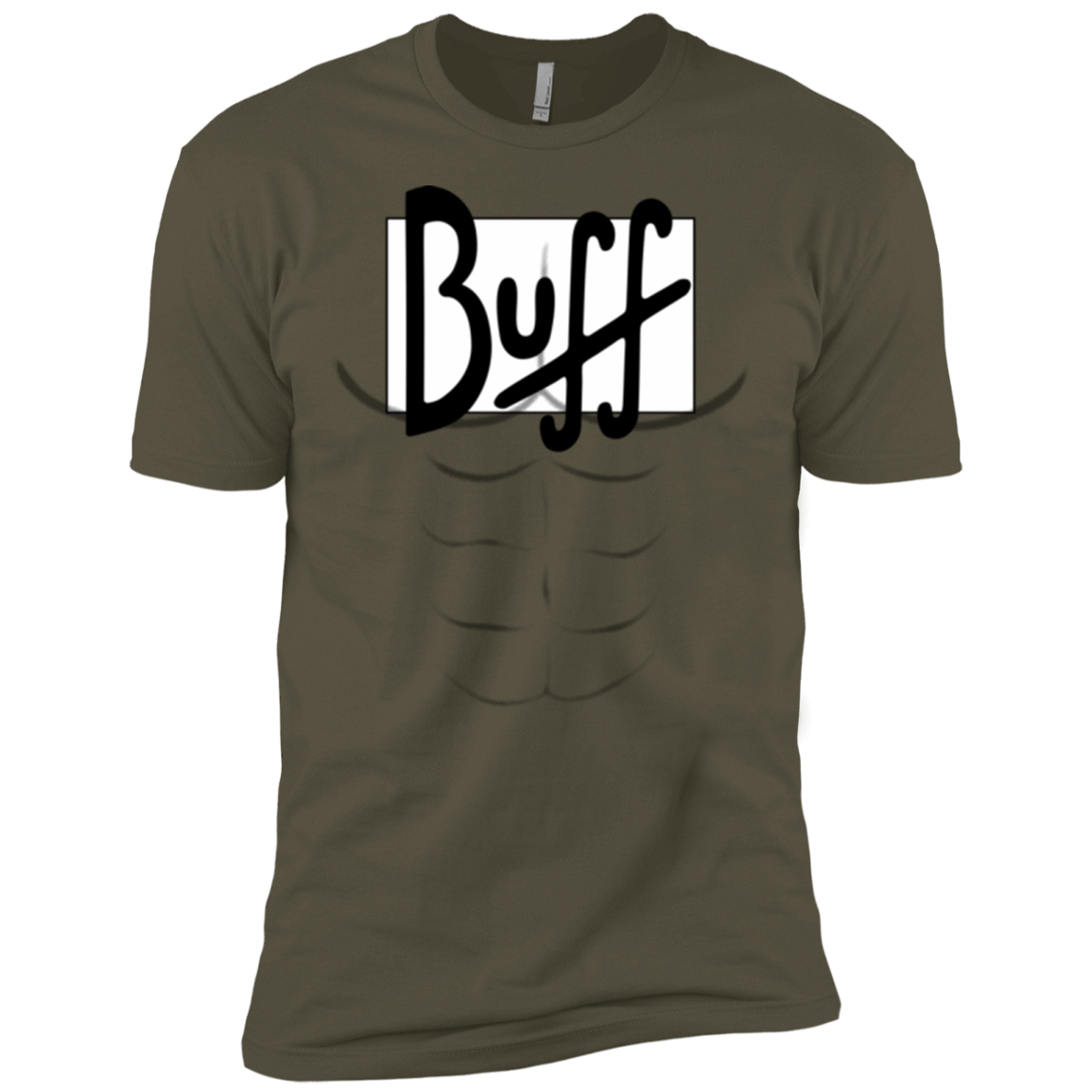 T-Shirts Military Green / X-Small Buff Men's Premium T-Shirt